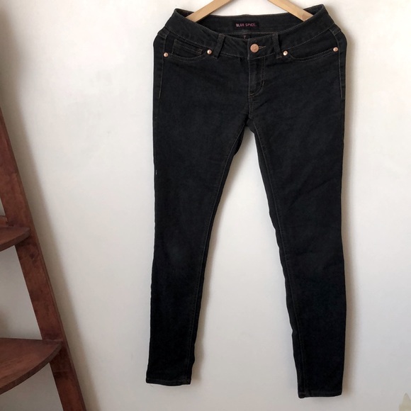 Black wash Blue Spice Jeans - Picture 1 of 9